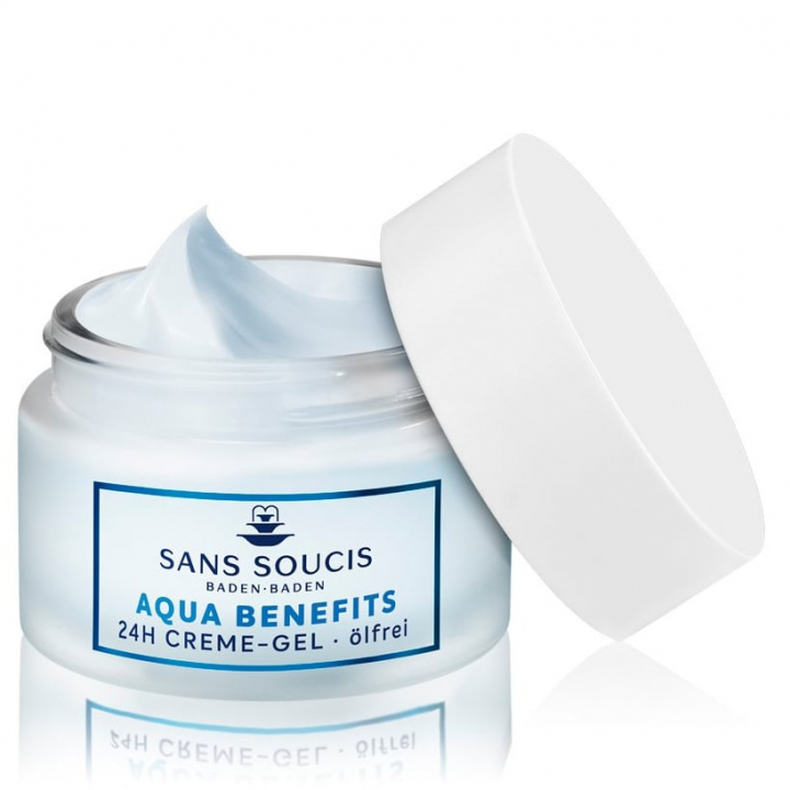 Sans Soucis Aqua Benefits 24-h Moisture Creme-Gel i gruppen Sans Soucis / Ansiktsvrd / Moisture hos Nails, Body & Beauty (1538)