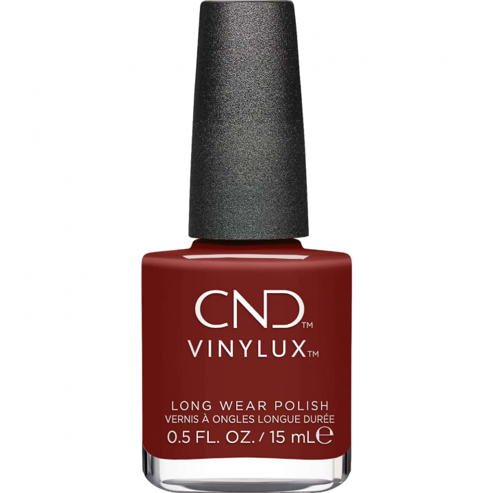 CND Vinylux Take Root Nr 473 – Djup rdbetsrd med cremefinish fr en elegant, jordnra look