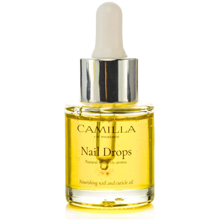 Camilla of Sweden Nail Drops Nagelolja 20ml - White Lily i gruppen Camilla of Sweden / Nagelolja & Handvård  hos Nails, Body & Beauty (1076-20)