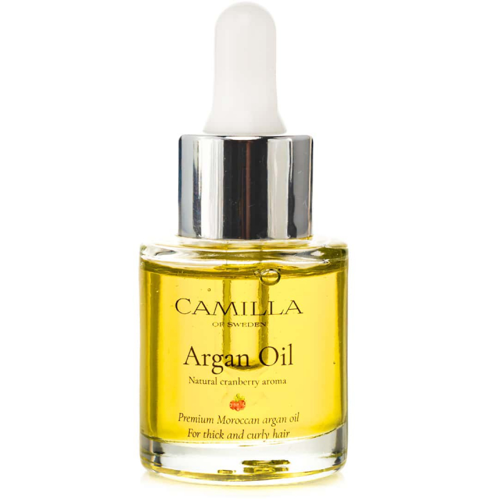 Camilla of Sweden Argan Oil for Thick & Curly Hair -Cranberry- i gruppen Camilla of Sweden / Hårvård hos Nails, Body & Beauty (12698)