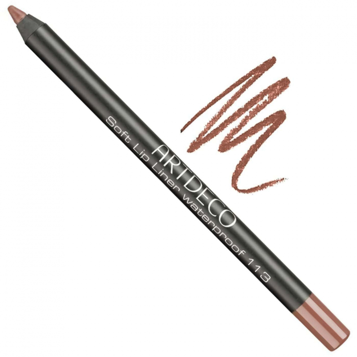 Artdeco Soft Lip Liner Nr.113 Warm Nude – Vattenfast läppenna i brunrosa nyans