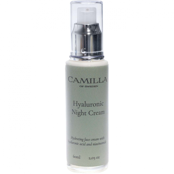 Camilla of Sweden Hyaluronic Night Cream – Nattkrm med hyaluronsyra och niacinamid fr terfuktad hud