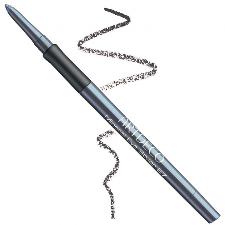 Artdeco Mineral Eye Styler Nr.87 Dark Blue – Marinbl eyeliner med smudge-proof formula och integrerad pennvssare 