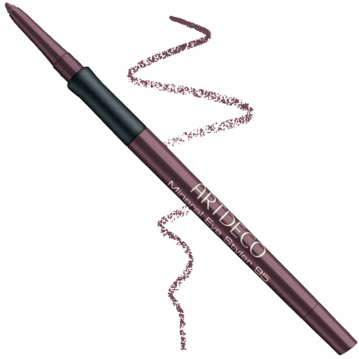 Artdeco Mineral Eye Styler Nr.95 Purple Elderberry – Lila eyeliner med smudge-proof formula och integrerad pennvssare