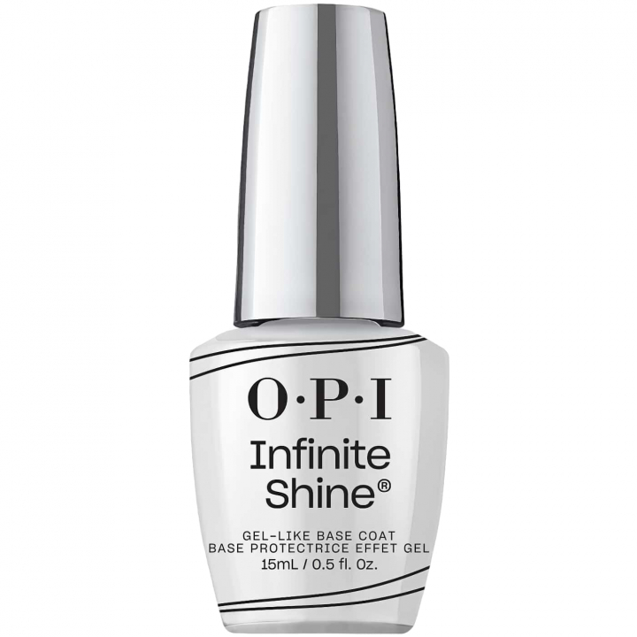 OPI Infinite Shine Gel-Like Base Coat – Veganskt baslack fr jmn yta och skydd – Perfekt grund fr manikyr