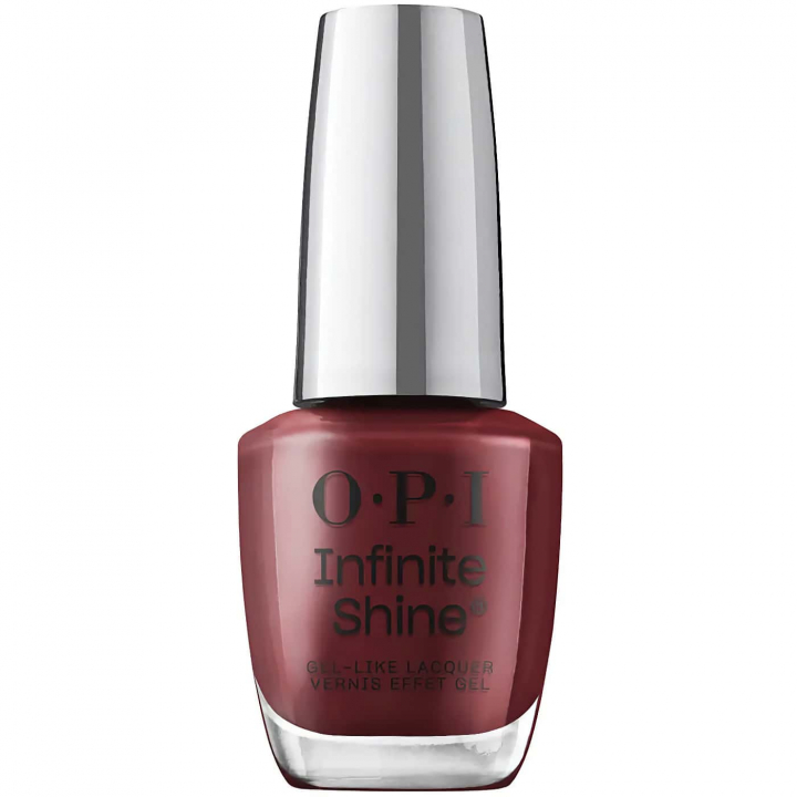 OPI Infinite Shine Raisin the Bar – Vinrött nagellack med lyxig och elegant ton – Perfekt för vardag och fest