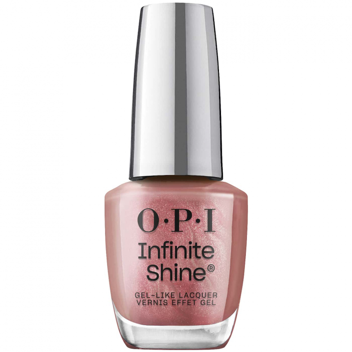 OPI Infinite Shine Chicago Champagne Toast - rosfrgad nyans med metallisk lyster, perfekt fr en elegant manikyr