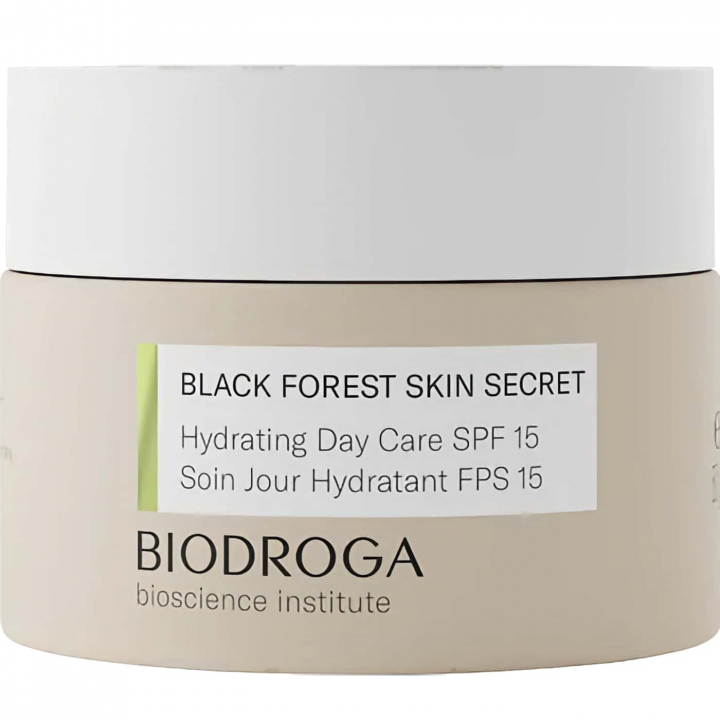 Biodroga Black Forest Skin Secret Hydrating Day Care SPF 15 - Fuktkrm med SPF fr optimal hudvrd