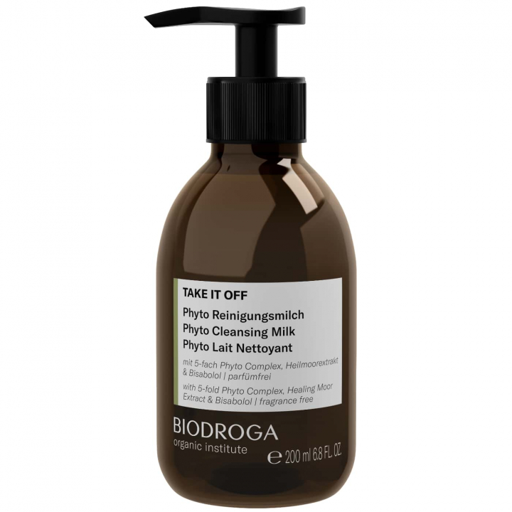 Biodroga Take It Off Phyto Cleansing Milk – Vegansk ekologisk rengöringsmjölk som lugnar, återfuktar och stärker huden