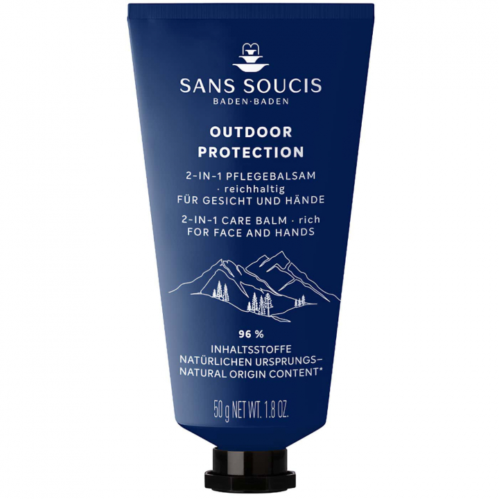 Sans Soucis Outdoor Protection 2-IN-1 Care Balm – skyddande och terfuktande fr ansikte och hnder i kallt klimat