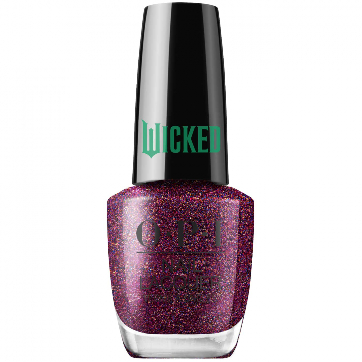 OPI Wicked Let''s Rejoicify - lila nagellack med rda och guldskimrande toner, perfekt fr en festlig och frtrollande look