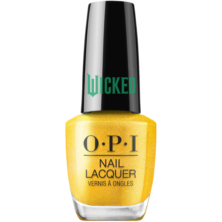 OPI Wicked Love You So Munchkin! - gul nyans med guldskimmer, perfekt fr en solig och glittrande manikyr