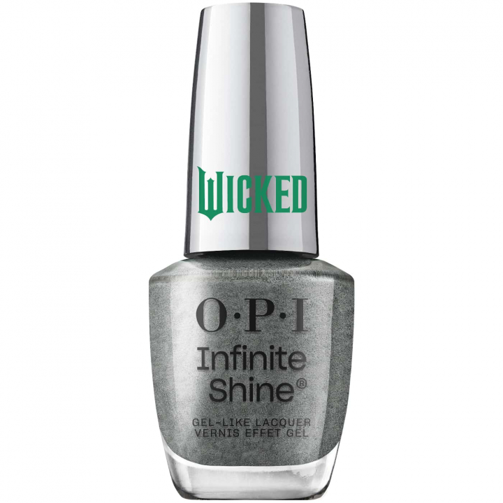 OPI Infinite Shine Wicked It''s the Shiz - Silvergrå nagellack med metallisk glans för en modern och sofistikerad look