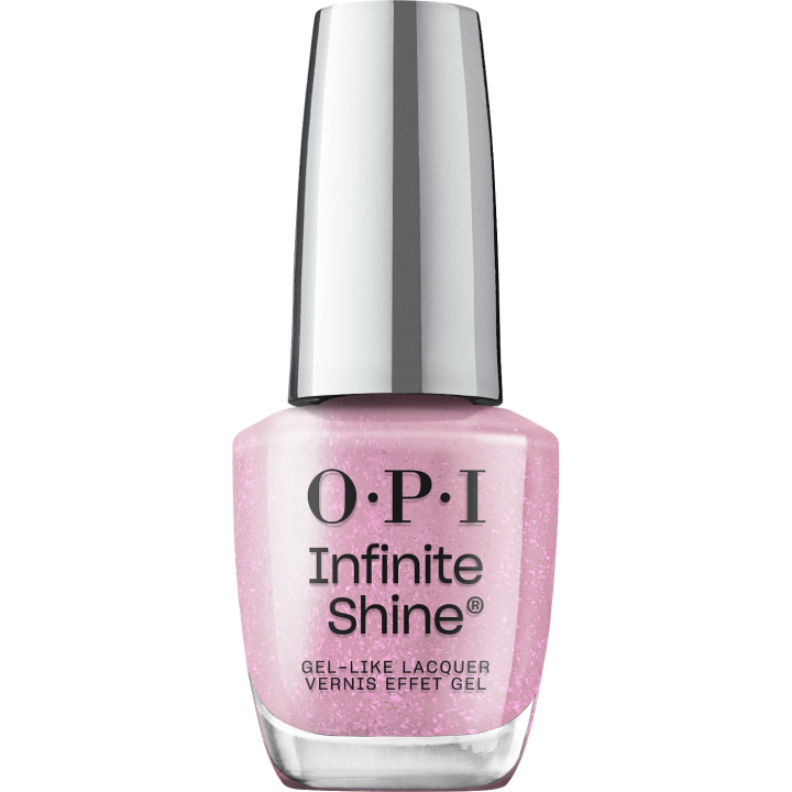 OPI Infinite Shine Time Will Pastel - Rosa-lavendel med skimmer