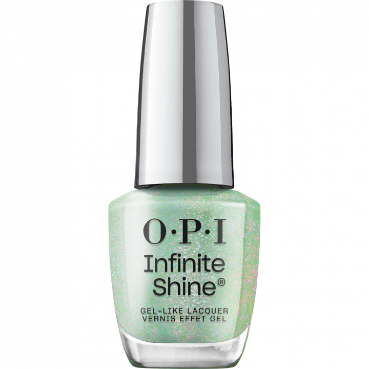 OPI IS Teals Familiar - Mintgrnt nagellack med prlemorskimmer fr en sofistikerad och elegant manikyr