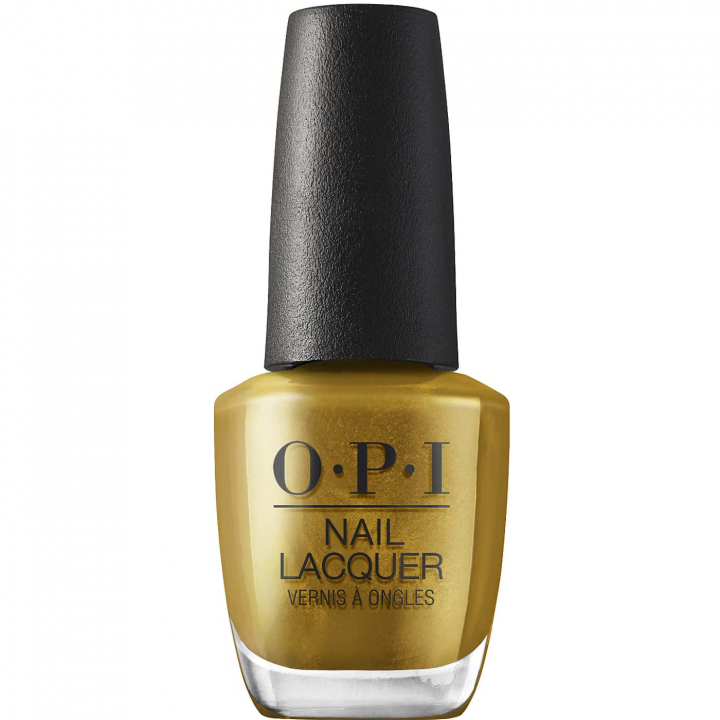 En spnnande bronz guldnyans med metallic finish fr en sofistikerad look - OPI Metallic Mega Mix SaTURN Me On nagellack