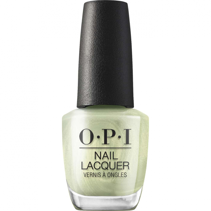 OPI AppointMINT Confirmed - Ljusgrnt skimrande nagellack med mintig underton fr en modern och uppfriskande manikyr